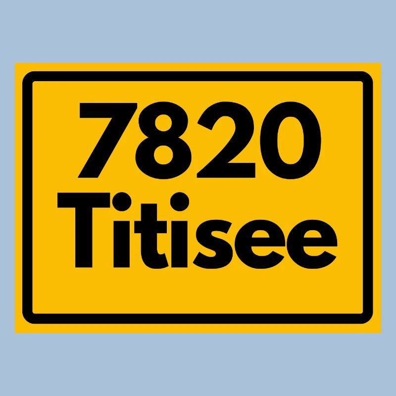 ANCIEN CODE POSTAL RÉTRO 7820 TITISEE HEIMAT