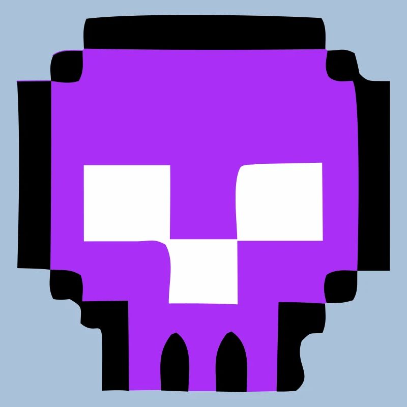 Pixel Totenkopf Game Over
