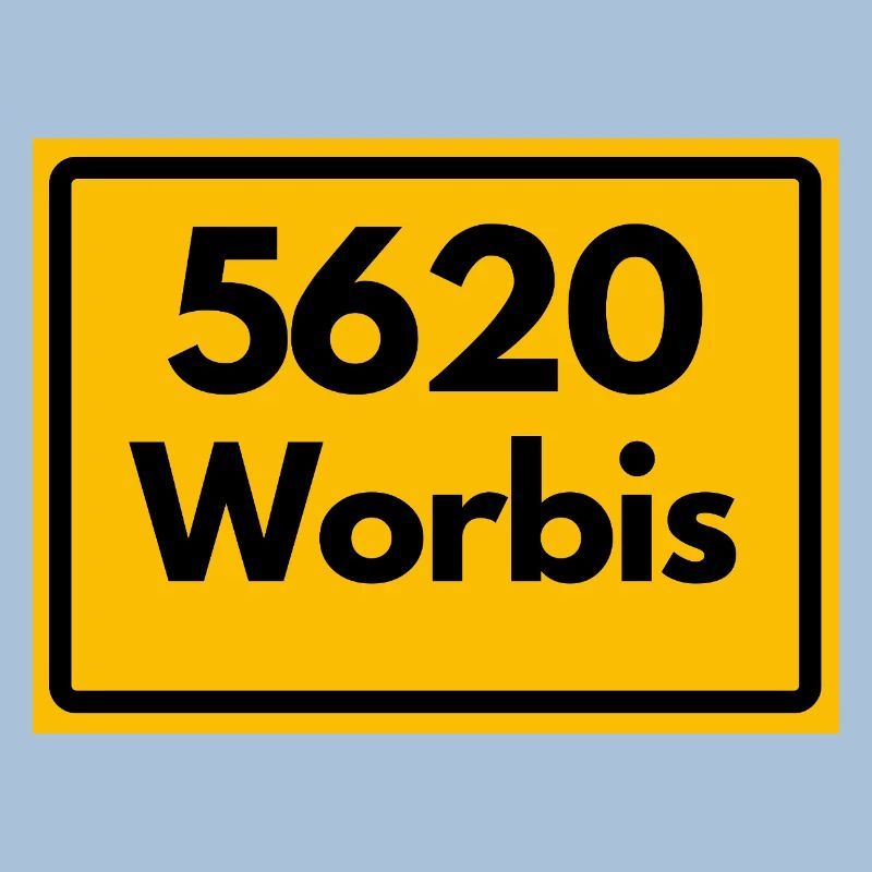 OLD POSTCODE 5620 WORBIS HEIMATSTOLZ ORIGINAL