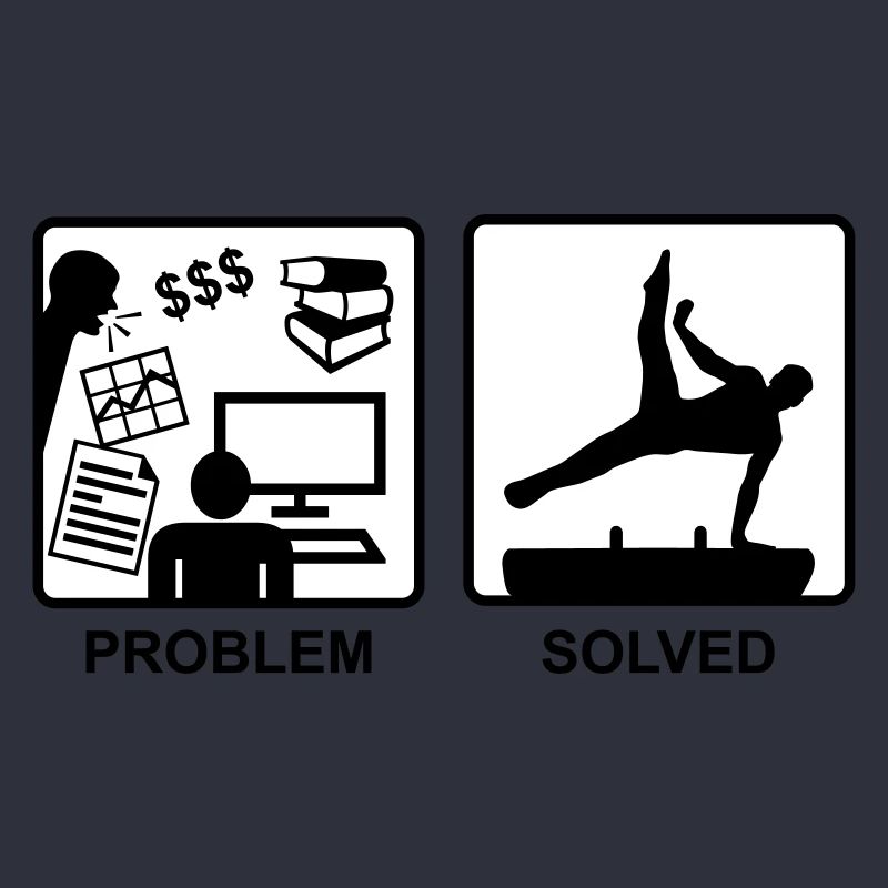 Gymnast, Gymnastics solves problems - Men