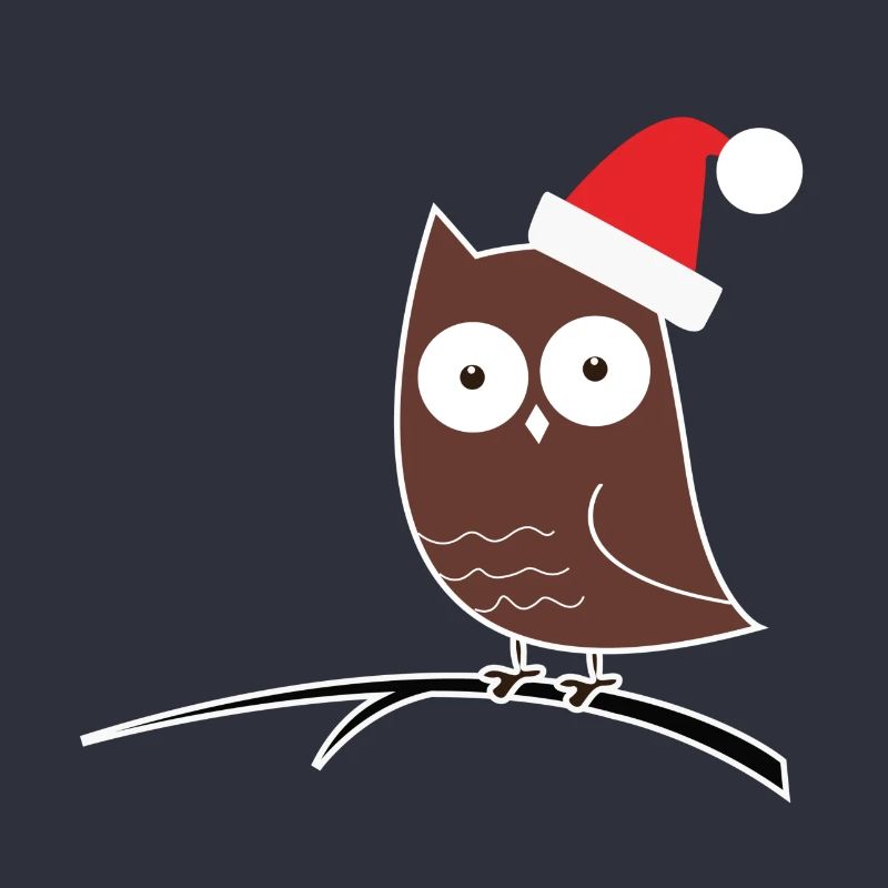 Die Weihnachts-Eule! Geschenk Idee