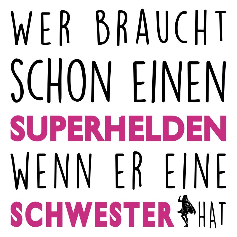 Meine Schwester-Superheld