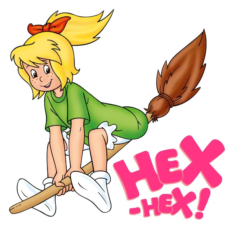 Bibi Blocksberg flies on mashed potatoes Hex-Hex!