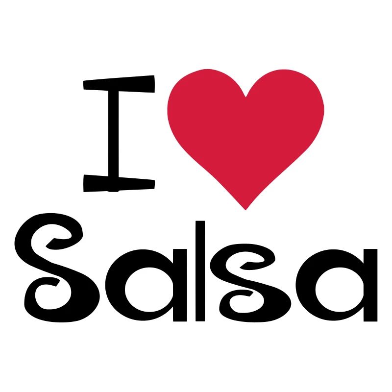 J'aime la salsa - chemise de danse de salsa