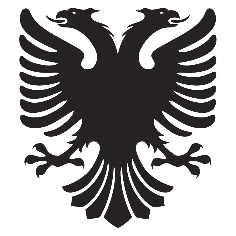 Albania eagle Shaqiri double-headed eagle Albanian