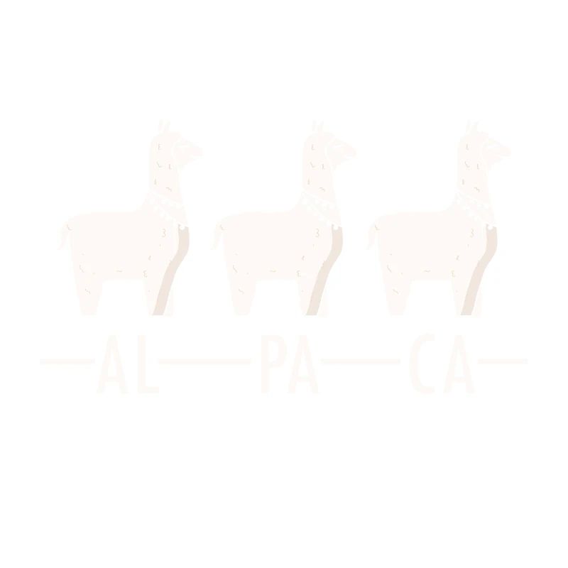 Alpaca + Alpaca + Alpaca = three alpacas