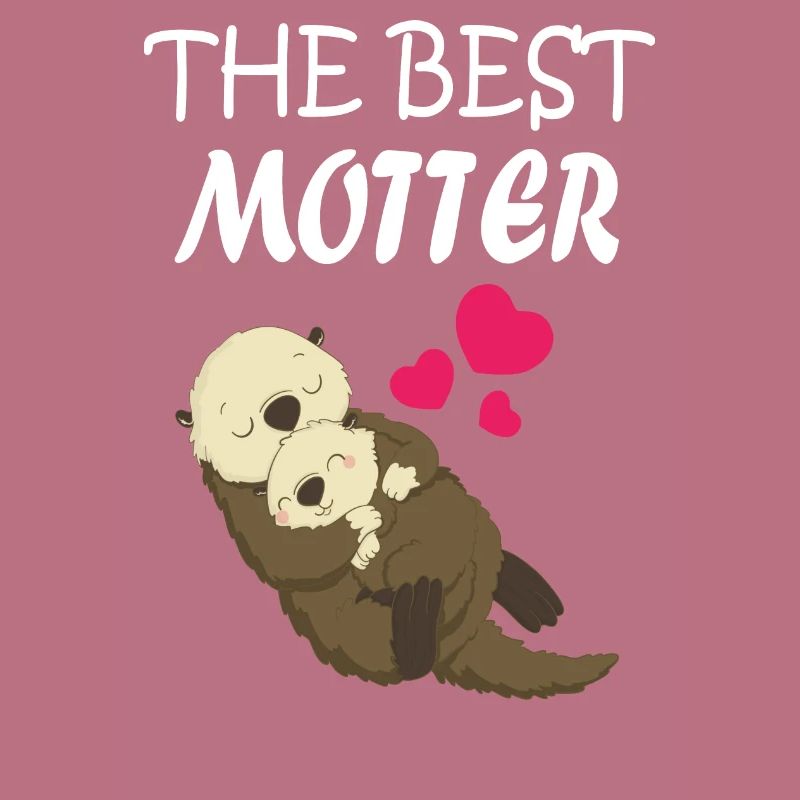 Beste Mutter Otter Bieber Mama Liebe