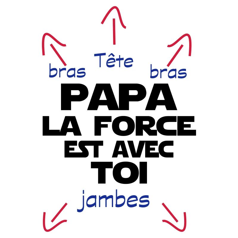 papa la force est avec toi