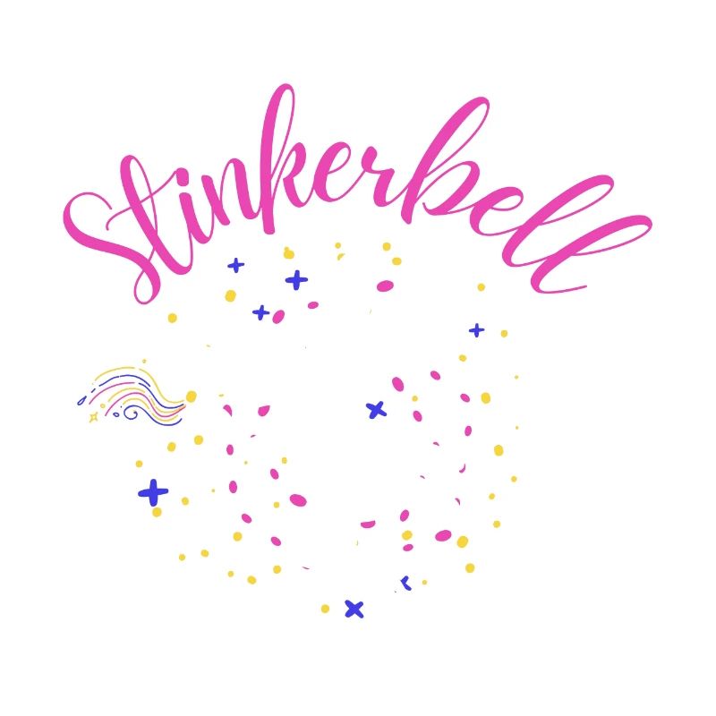 Stinkerbell Fee Elfe Glitzer Staub Lustiger Spruch