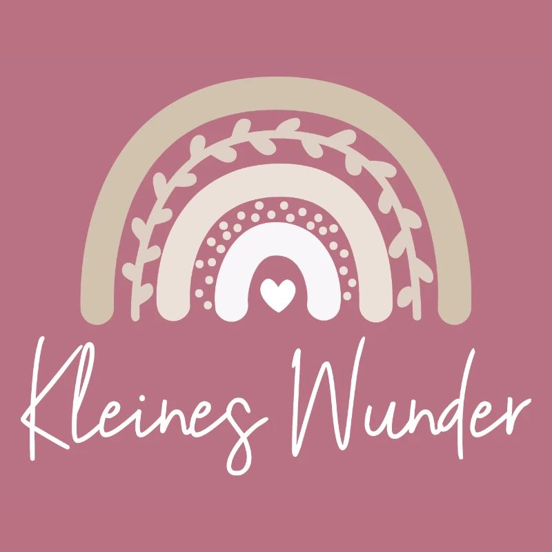 Regenbogen in Beige - Kleines Wunder