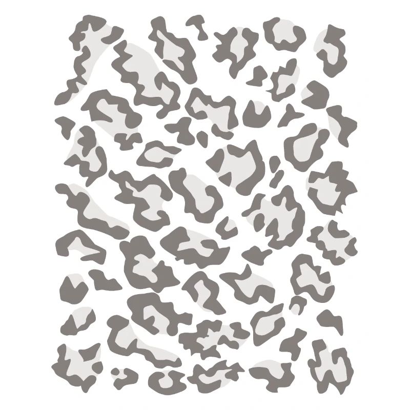 Snow leopard pattern light