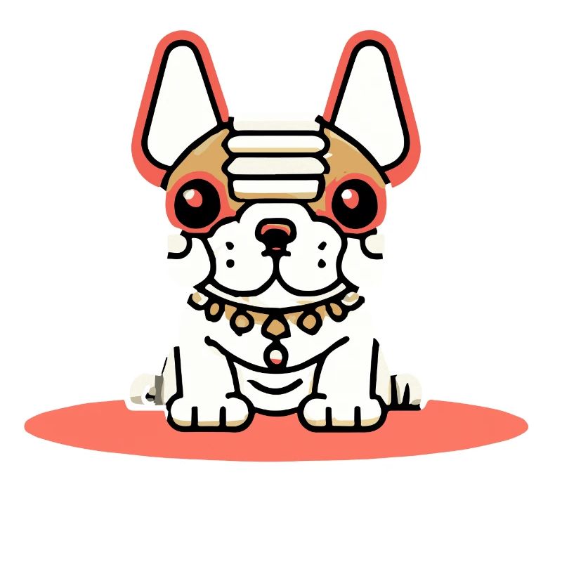 Frenchie Roboter Hund Geschenk Frenchie