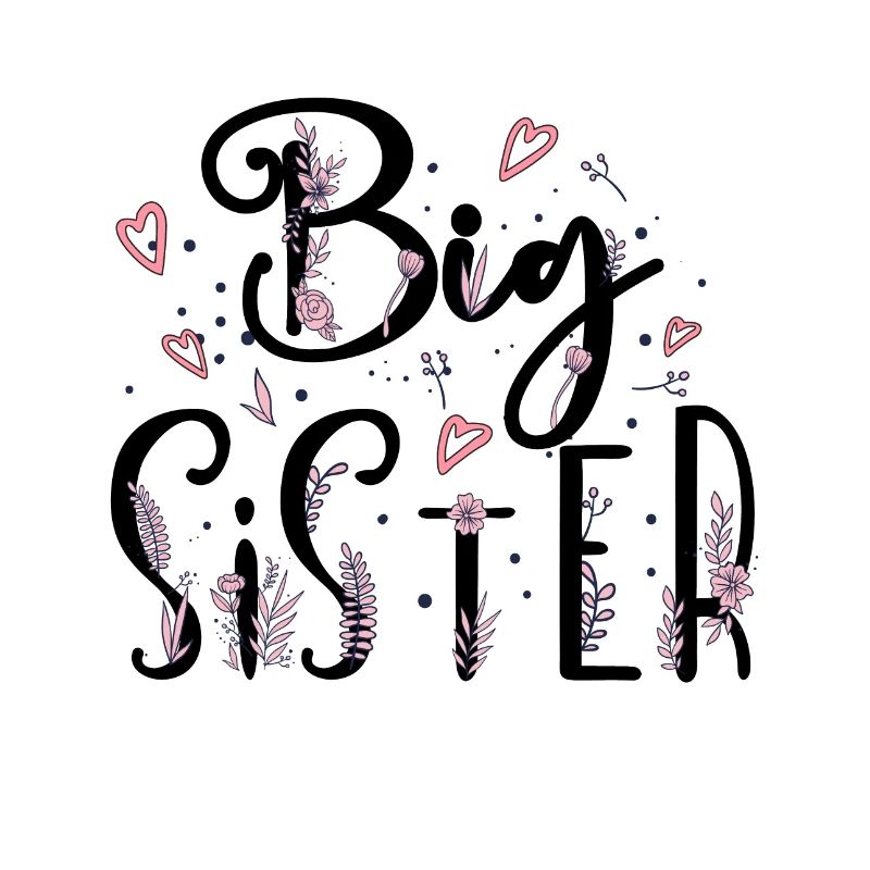 Große Schwester, Schwestergeschenk, befördert zur Großen Schwester