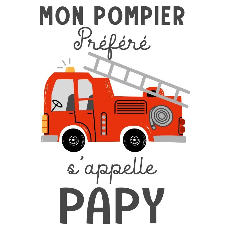 Papy Pompier prefere Papi et petit fils