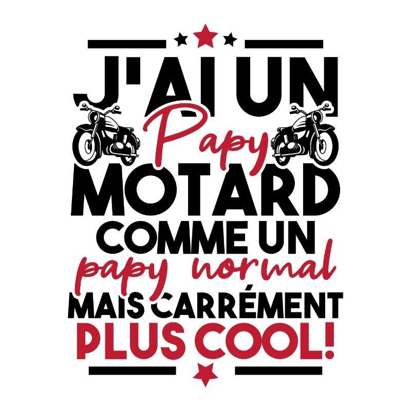 J ai un papy motard comme un papy normal