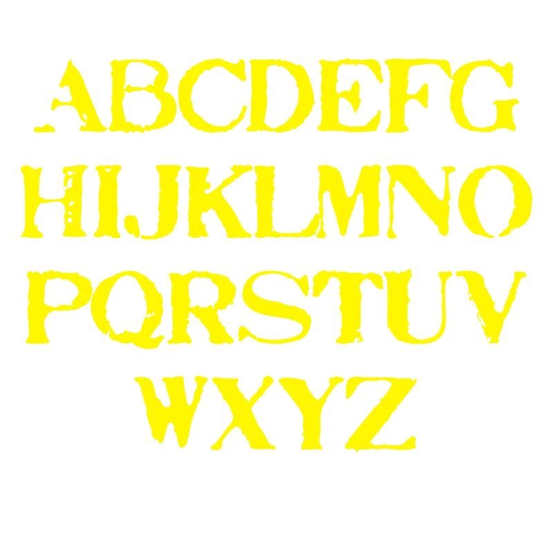 ABC Gift Idea Alphabet Elementary School Children Yellow