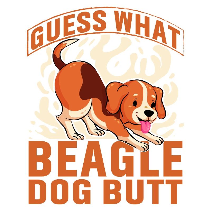 Devinez ce que Beagle Dog Butt