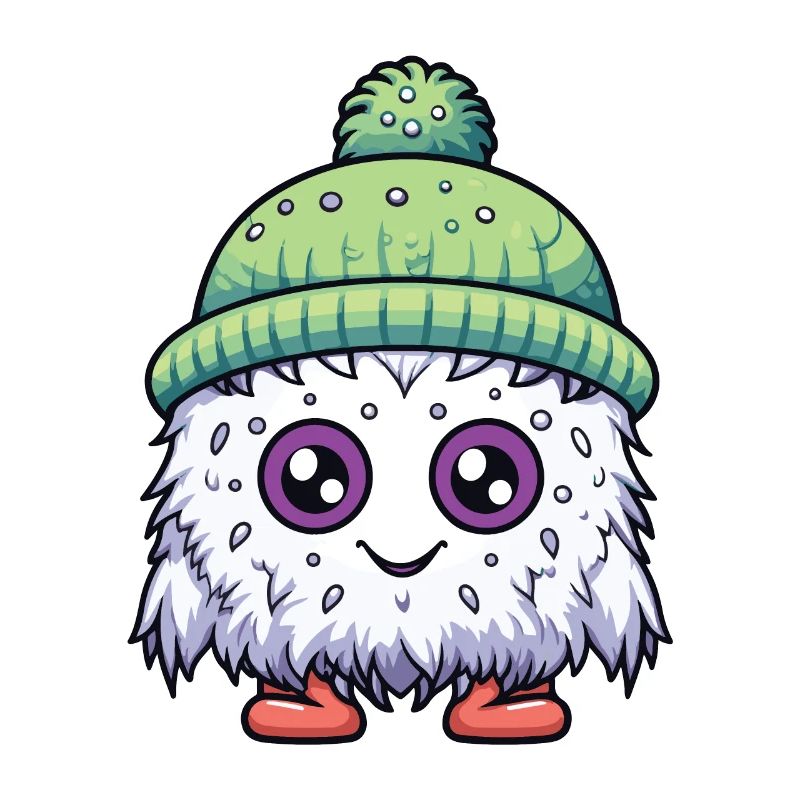 Cold Winter Bacilli Comic Cute