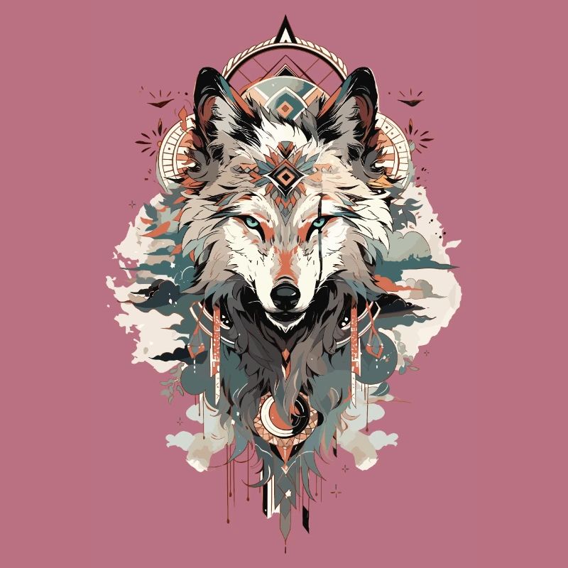 Vintage Wolf