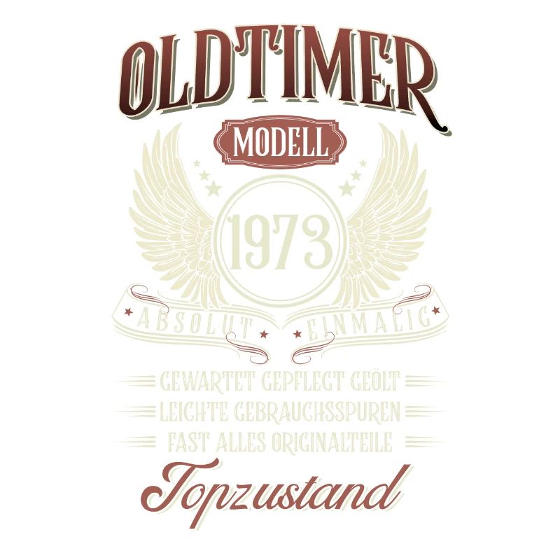 1973 Geboren Geburtstag Oldtimer