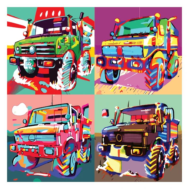 Unimog - Modern - Warhol - Universal Motorized Tool