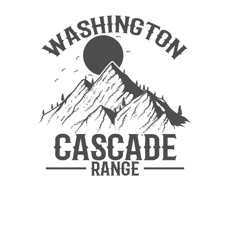 Washington Cascade Range Pacific Ring of Fire