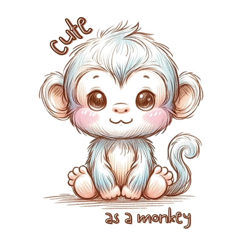 Cute as a Monkey - Cute Monkey, Cute Monkey