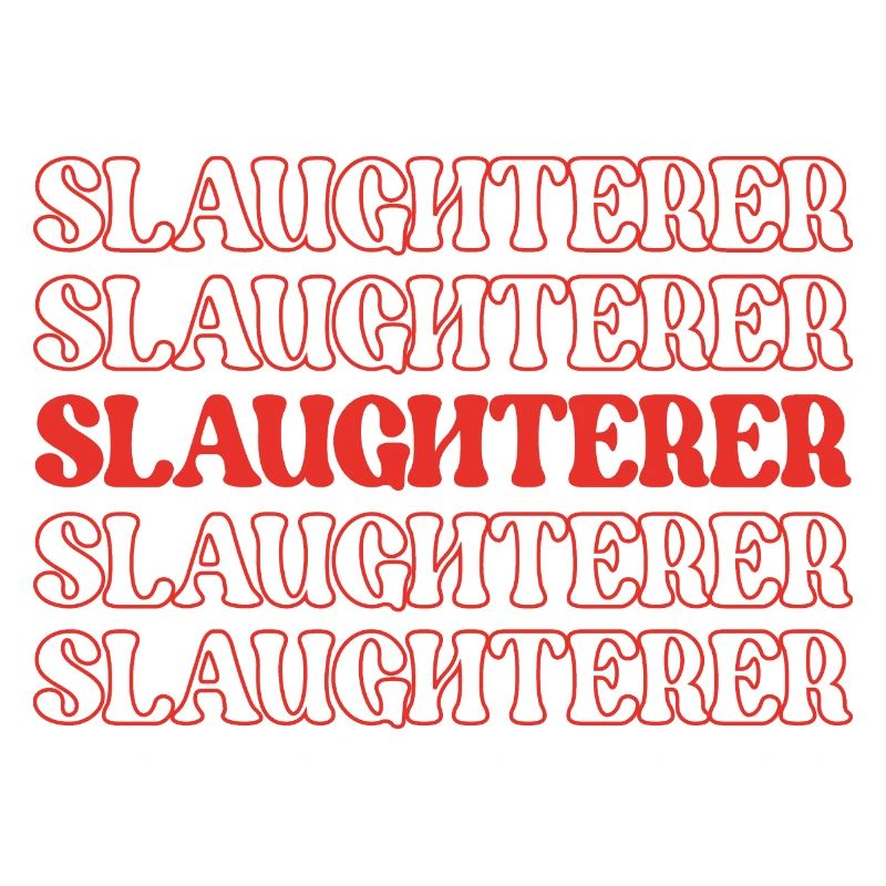 Slaughterer Butcher Meat Cutter Meat Processor