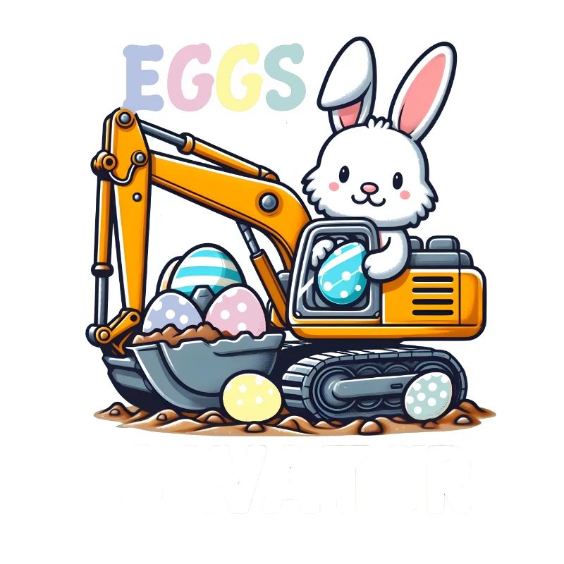 The Easter Bunny Pun Eggscavator