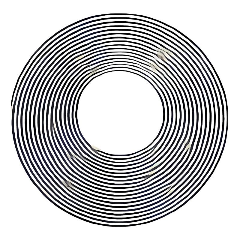 Conception minimaliste abstraite de lignes de cercle