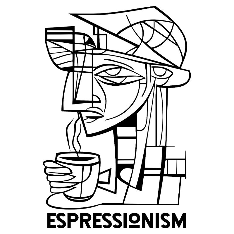 Espressionism - Espresso - Drinking Coffee