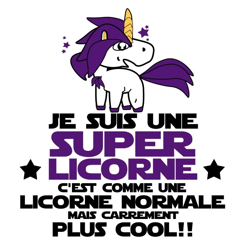 une super licorne