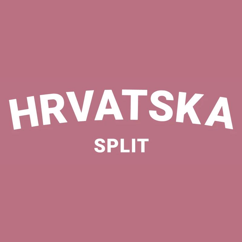 From Croatia with Love - Hrvatska Split white
