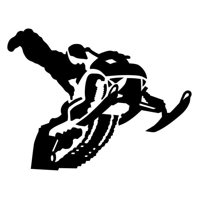 snowmobile stunt