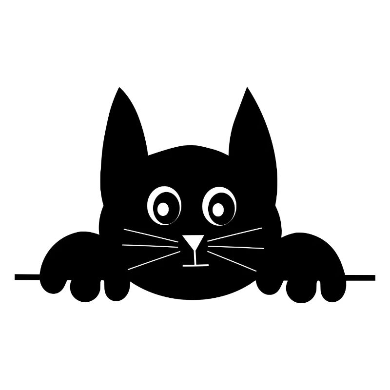 Drôle de chat – cadeau de design de chat mignon