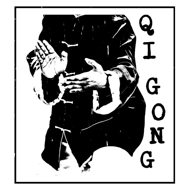 Qigong Traditional Pose Illustration