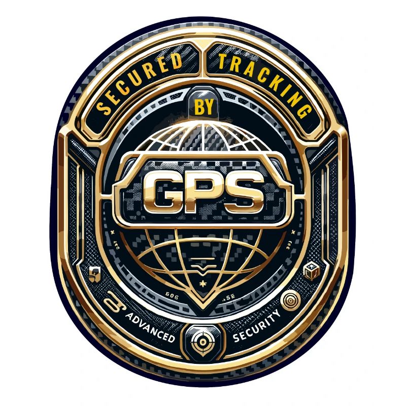 GPS-Tracking Warnaufkleber