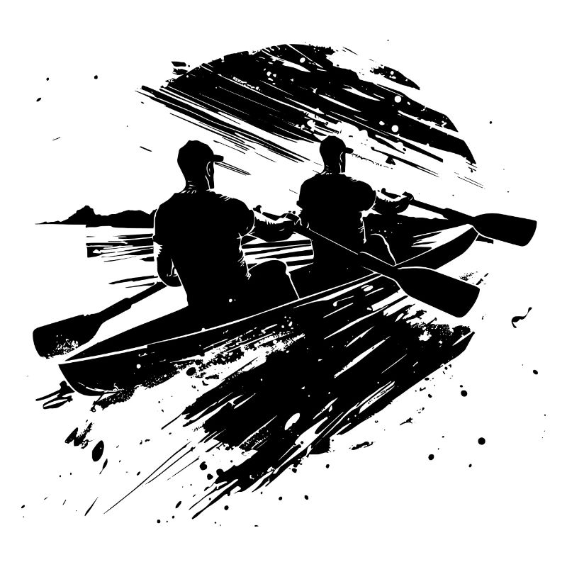 Rowing Team Sketch