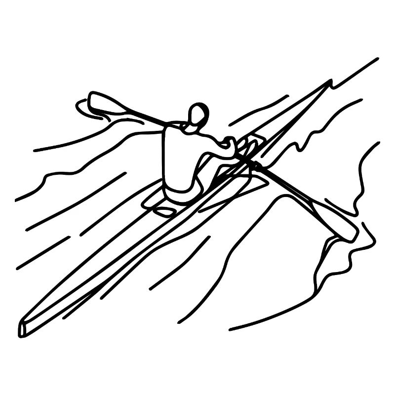 Rower Drawing