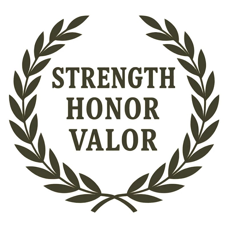 Honorable Victory Morale Plaque