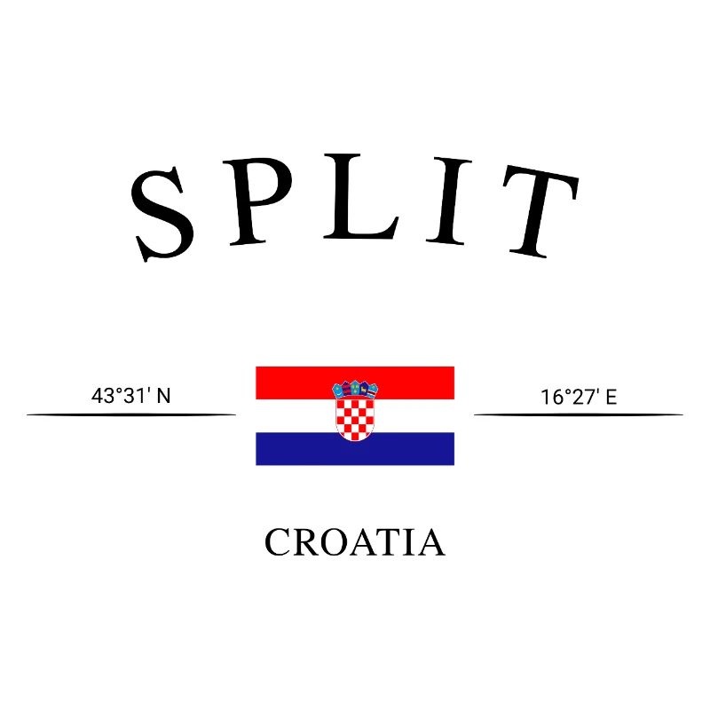 Split Kroatien – Urlaub Souvenir & Geschenk