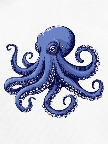 Meeresgeschmack Octopus Design