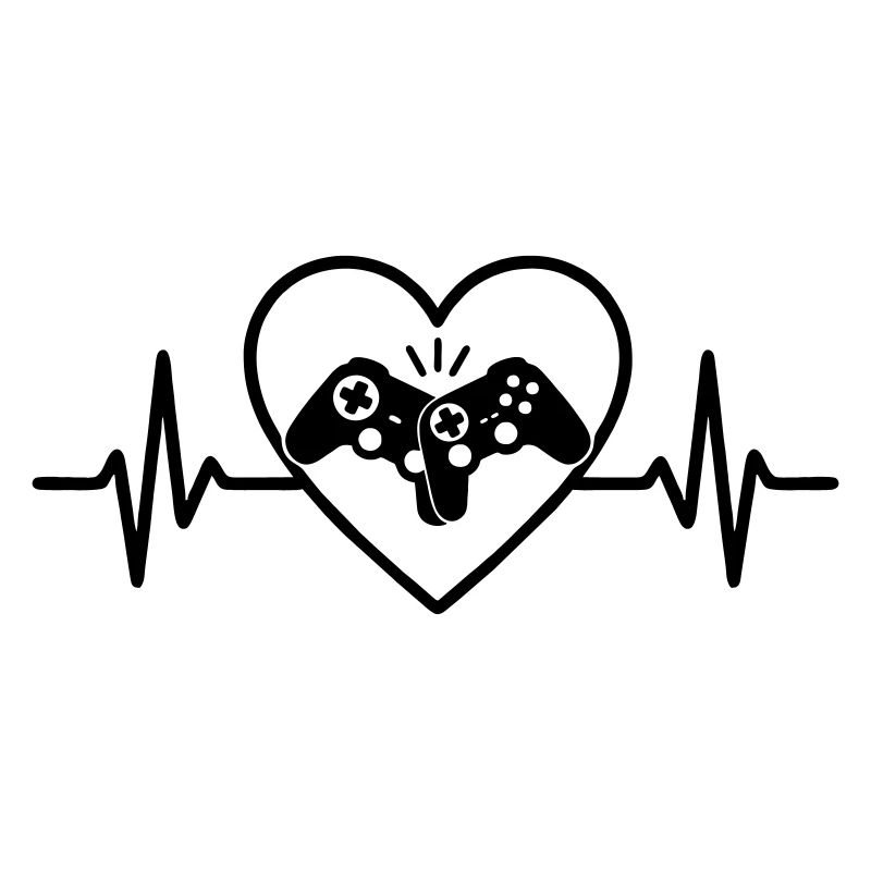 Controller Herz Gamer Liebe Videospiele
