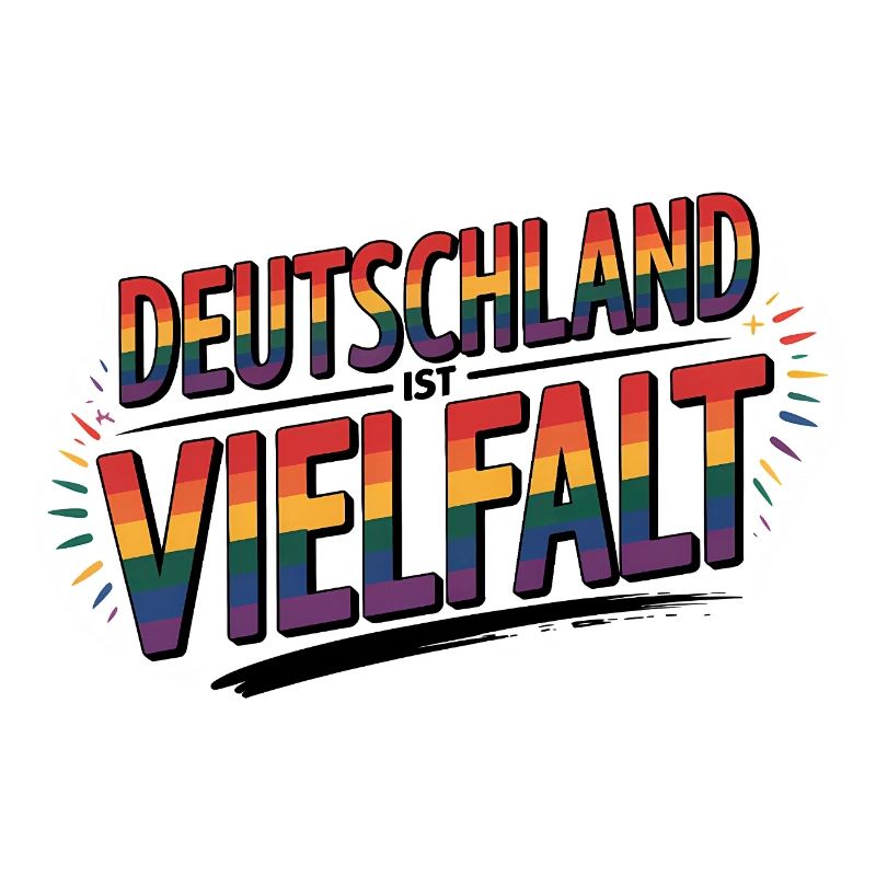 L’Allemagne, c’est la diversité - Logo Cool Pride