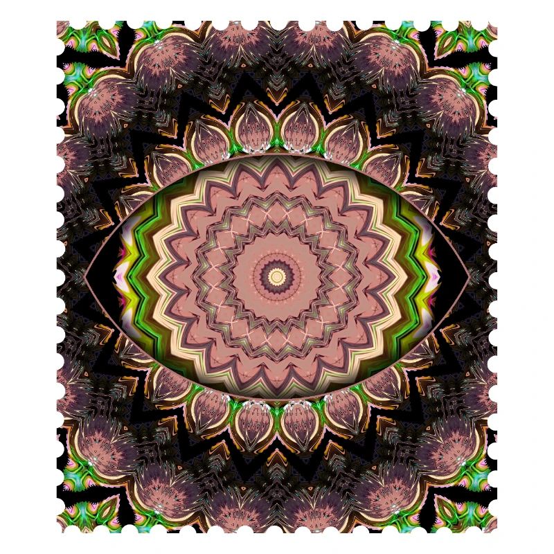 Cascade de Fleurs de Mandala