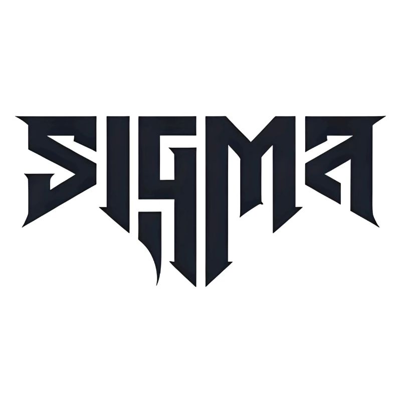 Glyphes Sigma dans la typographie difficile
