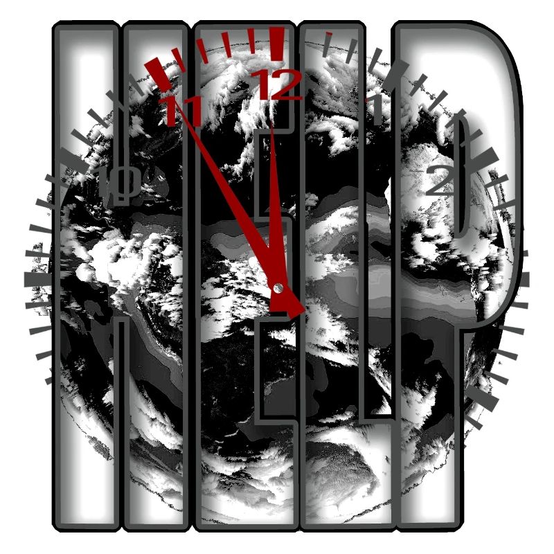 Time Planet Clock 5 to 12