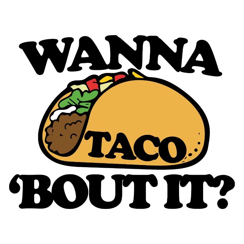 Taco Crest Bold Illustration