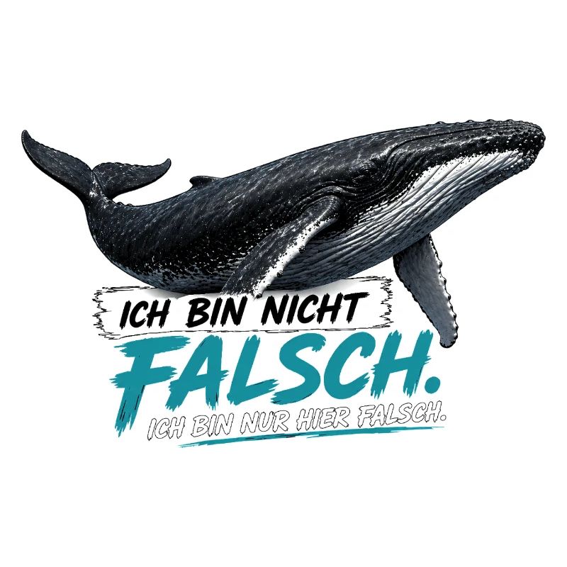 Buckelwal Statement – Ich bin nur hier falsch