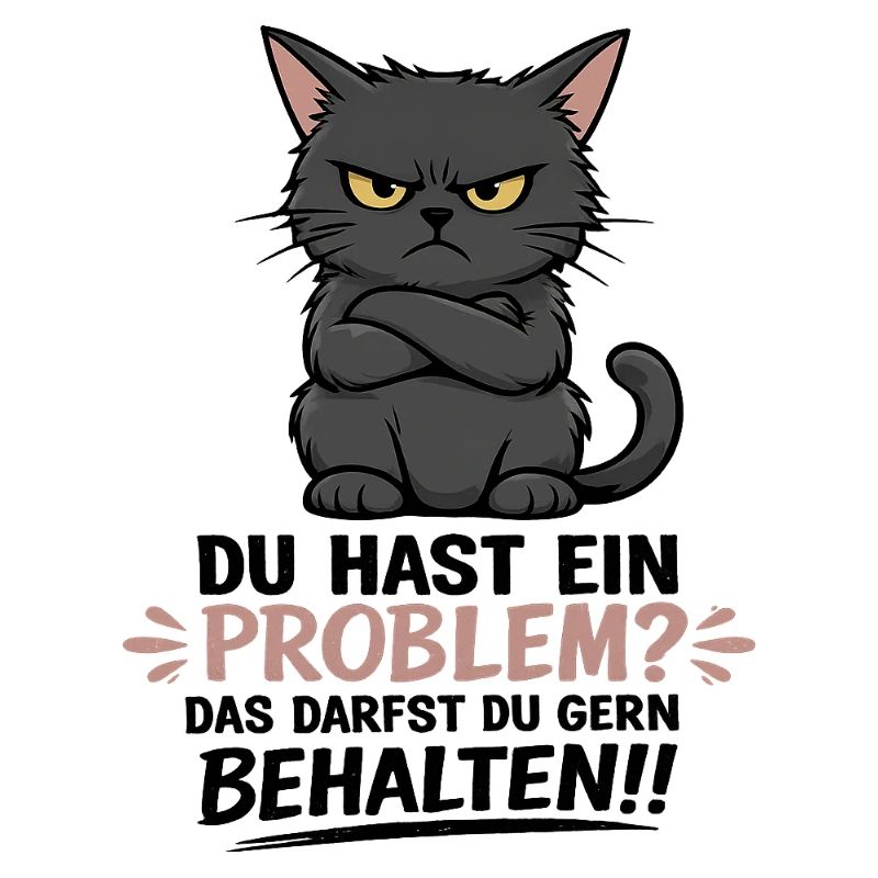 Du hast ein Problem, das darfst du behalten